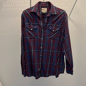Men’s American Living Long Sleeve Button Down Shirt